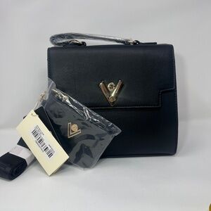 Valentino Orlandi Black Satchel Bag
